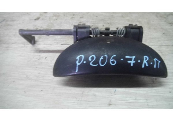 ручка дверей передніх зовнішня права Peugeot 206, 9101L2